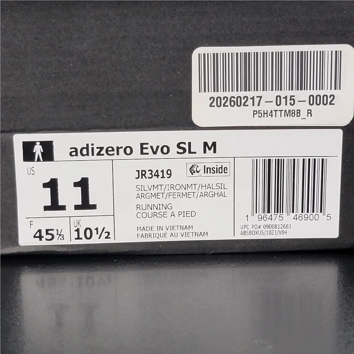 Adidas shoes - adidas Adizero SL - Adizero - JR3419 - Silver 6