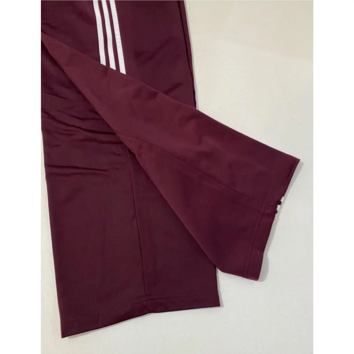 Adidas clothing - Maroon White 4