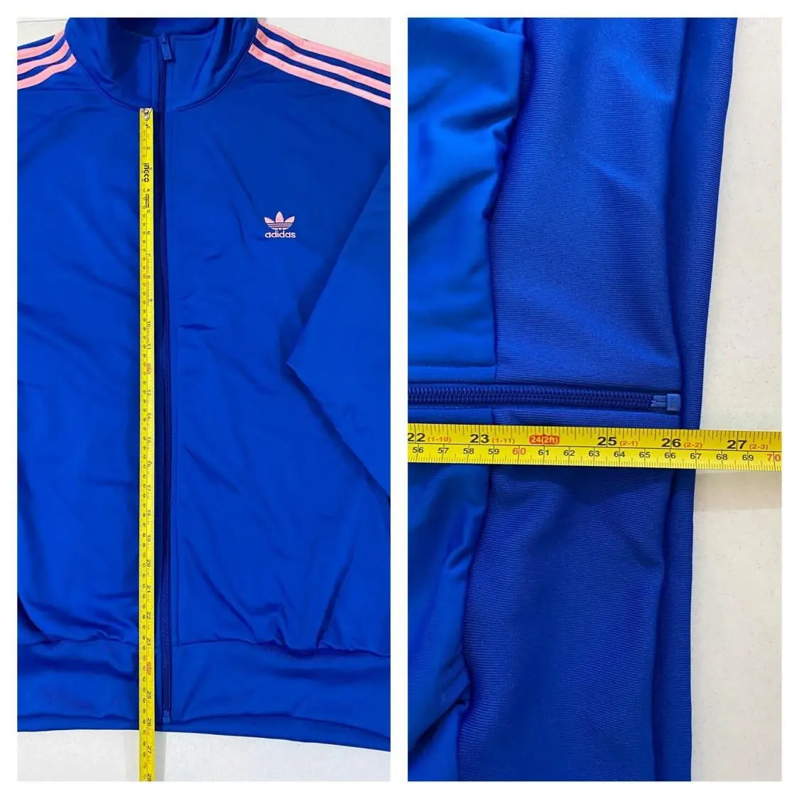 Adidas clothing - adidas Firebird - Firebird - JZ4099 - Blue Pink 6