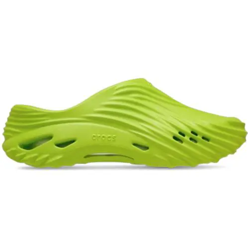 Echo Wave Crocs Lightweight Comfort Clog Slip-on Sandal Lime Green Casual Shoes - Green