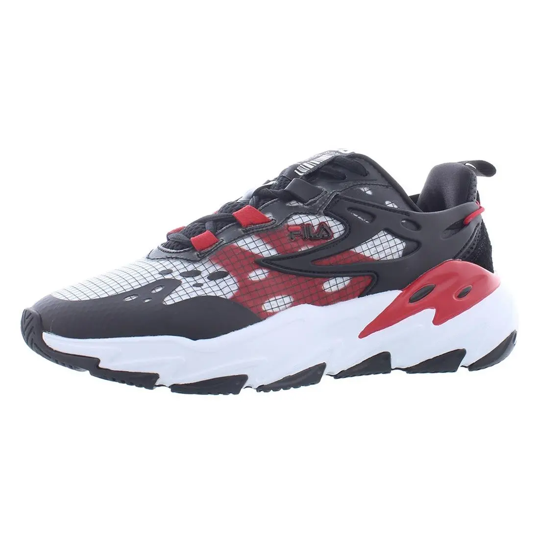 Fila shoes - White/Black/Red, Main: White 5