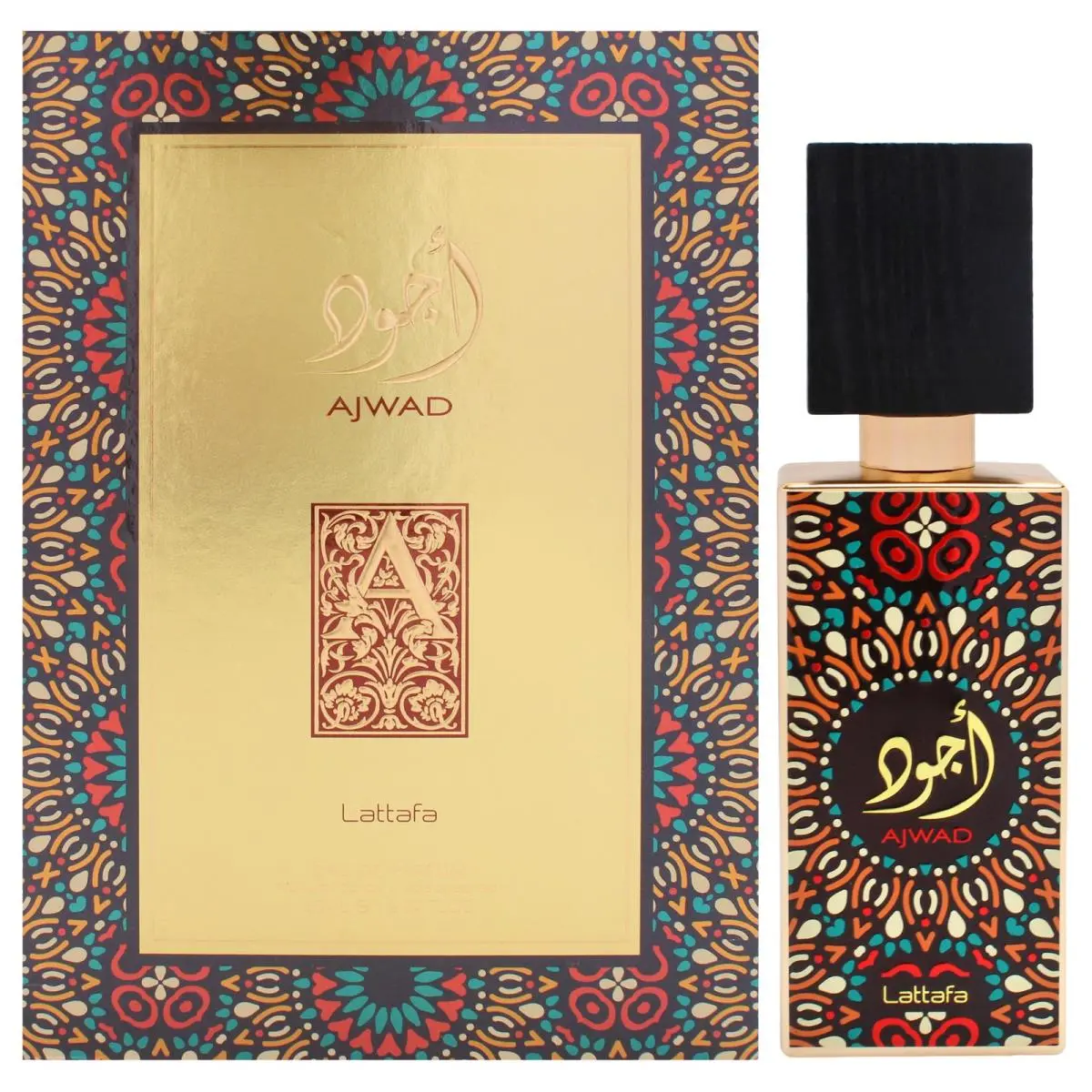 2 Pack Ajwad by Lattafa For Women - 2.04 oz Edp Spray