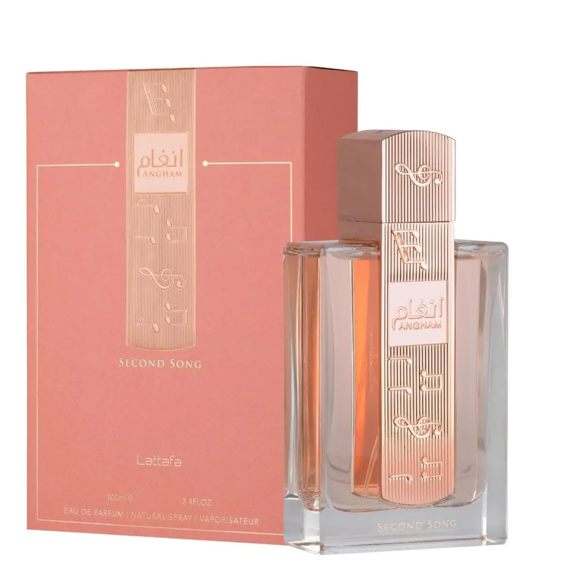 Angham Second Song by Lattafa Edp 3.4 oz