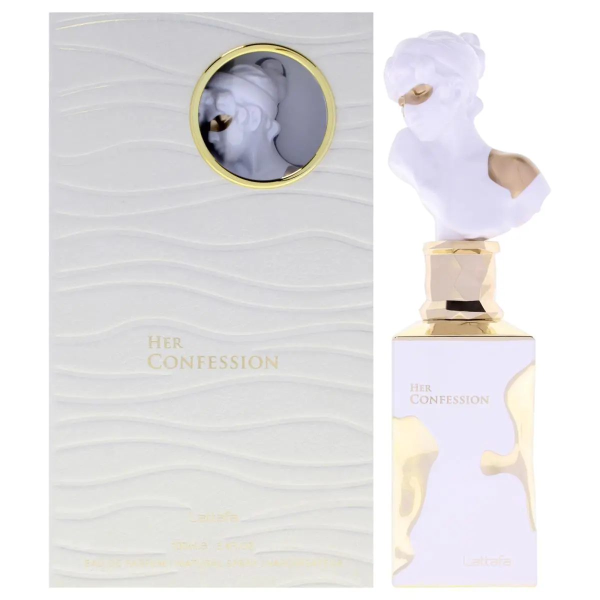 2 Pack Her Confession by Lattafa For Women - 3.4 oz Edp Spray