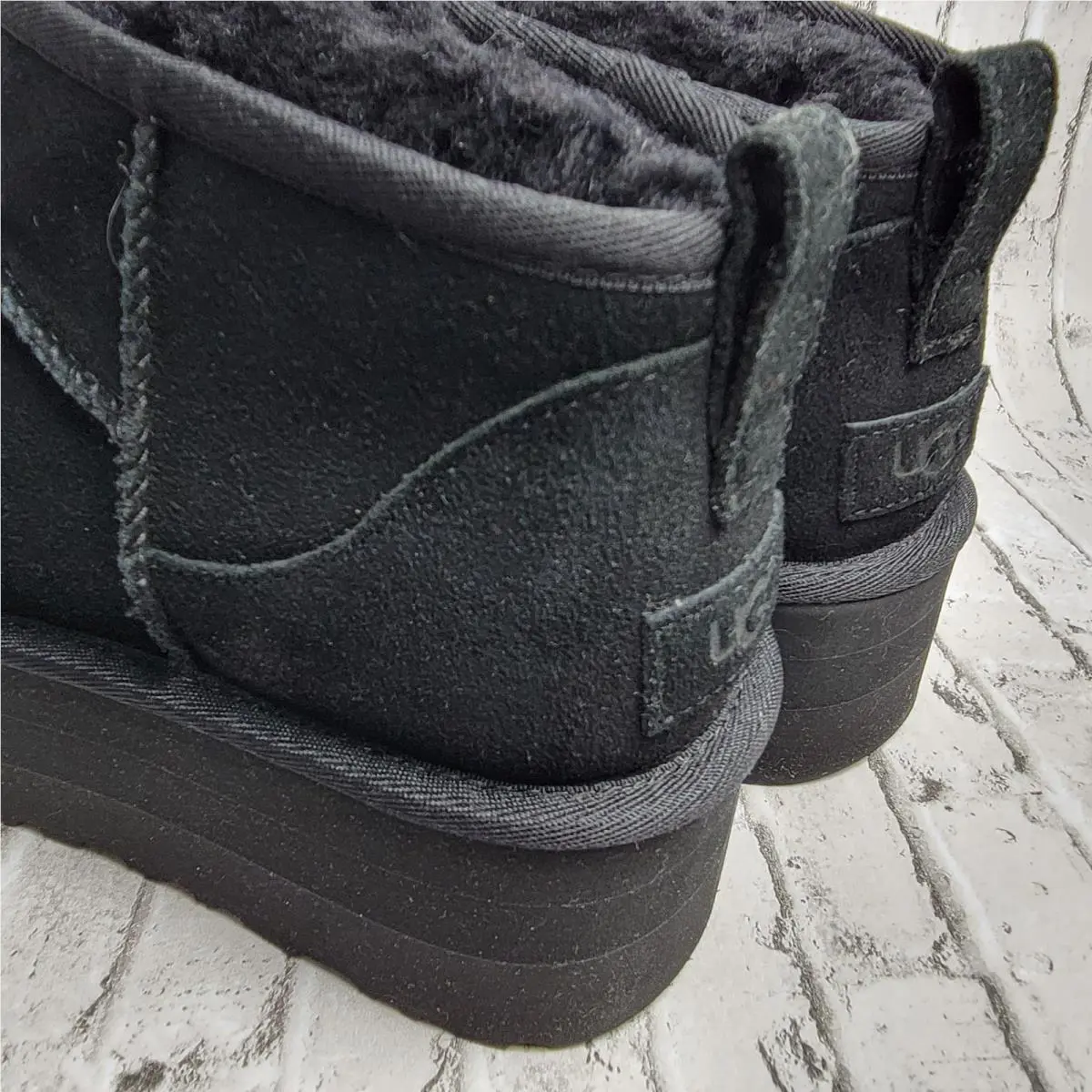 UGG shoes - UGG Classic Ultra Mini Platform - Black 5