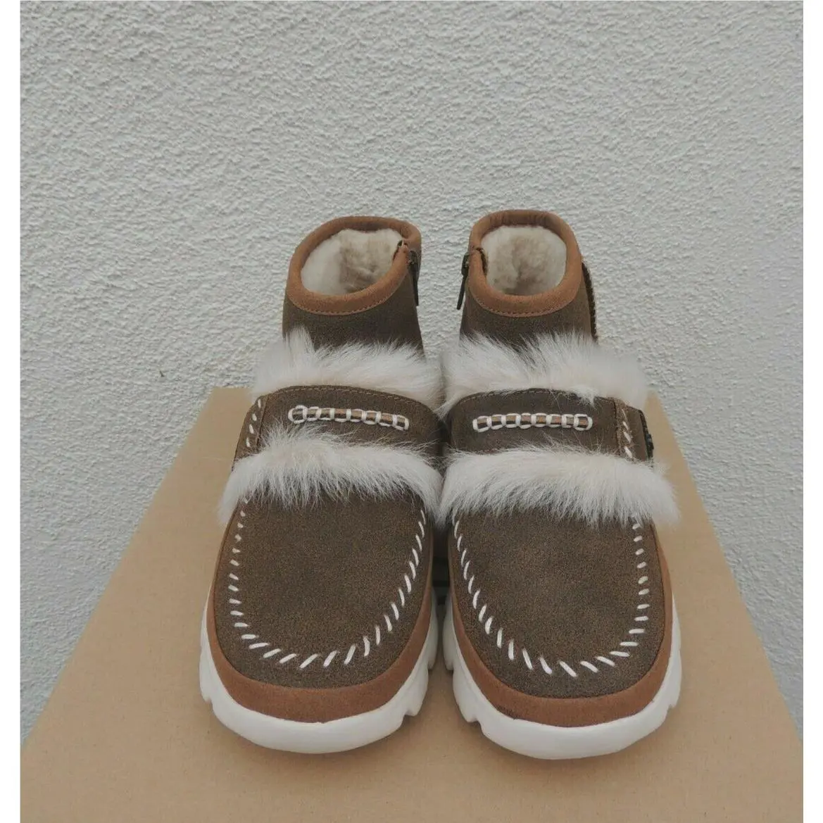 UGG shoes - UGG Fluff punk ankle boot - Chestnut Bomber (UPC: 192410400430) 3