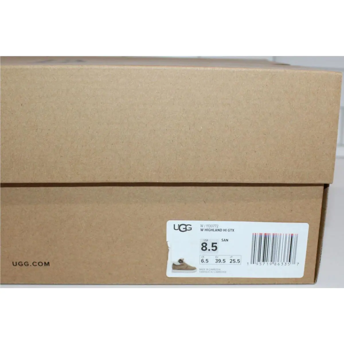 UGG shoes - UGG Highland - Highland - 1130772 - Sand (UPC: 195719863357) 1