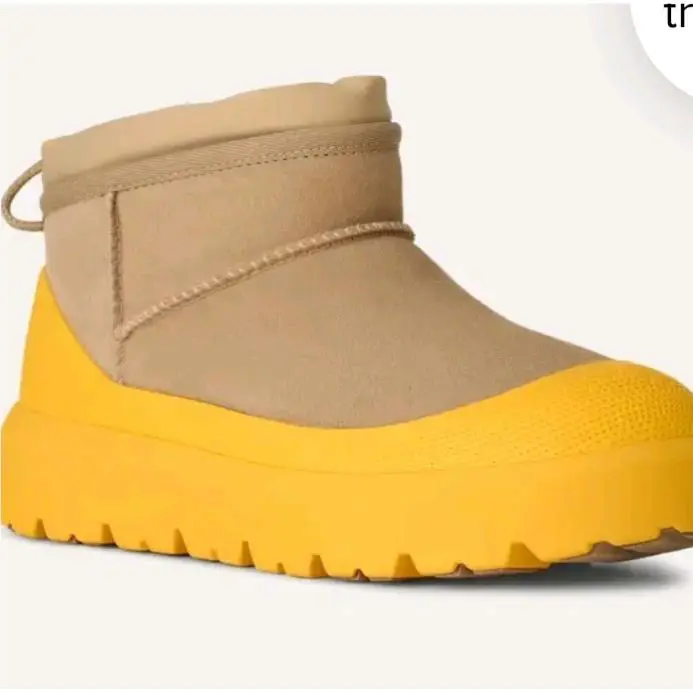 UGG shoes - Classic Ultra Mini Weather Hybrid - 1174196-CWTC - chestnut - yellow 1