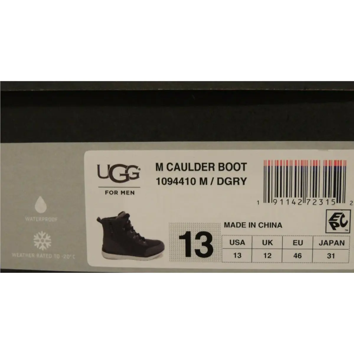UGG shoes - UGG Caulder - Caulder - Gray (UPC: 191142723152) 5