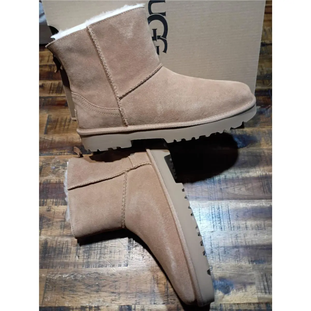 UGG shoes - Sheepskin Rear - Sheepskin Rear - 1171574-CHE - Chestnut 7