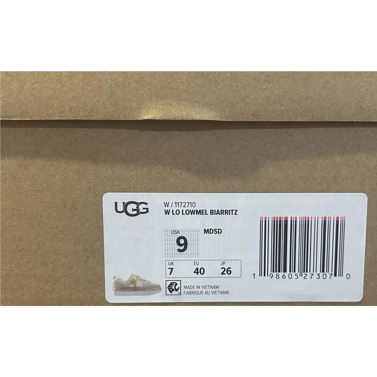 UGG shoes - UGG Lo Lowmel Biarritz - Lowmel Biarritz - Mustard Seed (UPC: 198605273070) 5