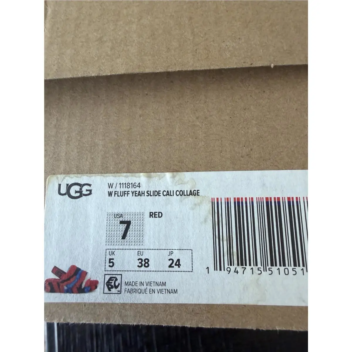 UGG shoes - UGG FLUFF YEAH - FLUFF YEAH - Multicolor 1
