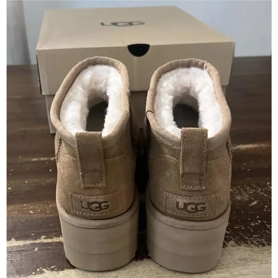 UGG shoes - UGG Classic Ultra Mini Platform 1135092 - Chestnut 8