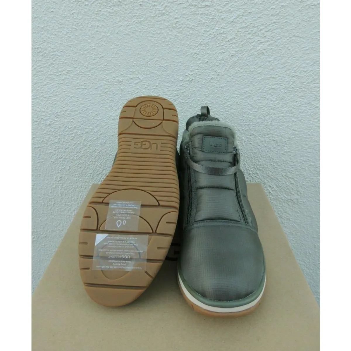 UGG shoes - UGG Lakesider Zip Puff Sneaker - Seaweed (UPC: 194715665767) 3