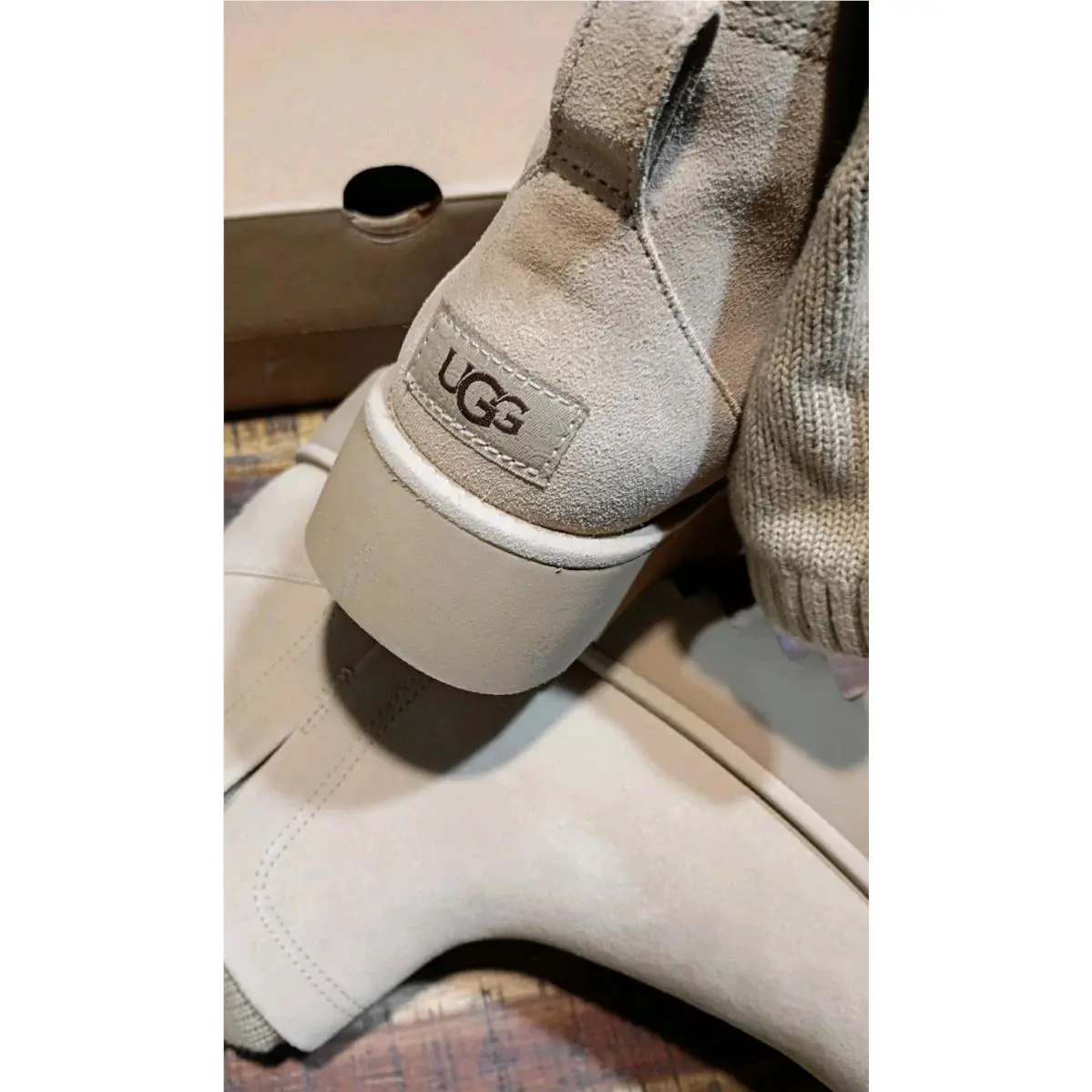 UGG shoes - UGG Australia Classic Mini - Australia Classic Mini - mustard seed 6