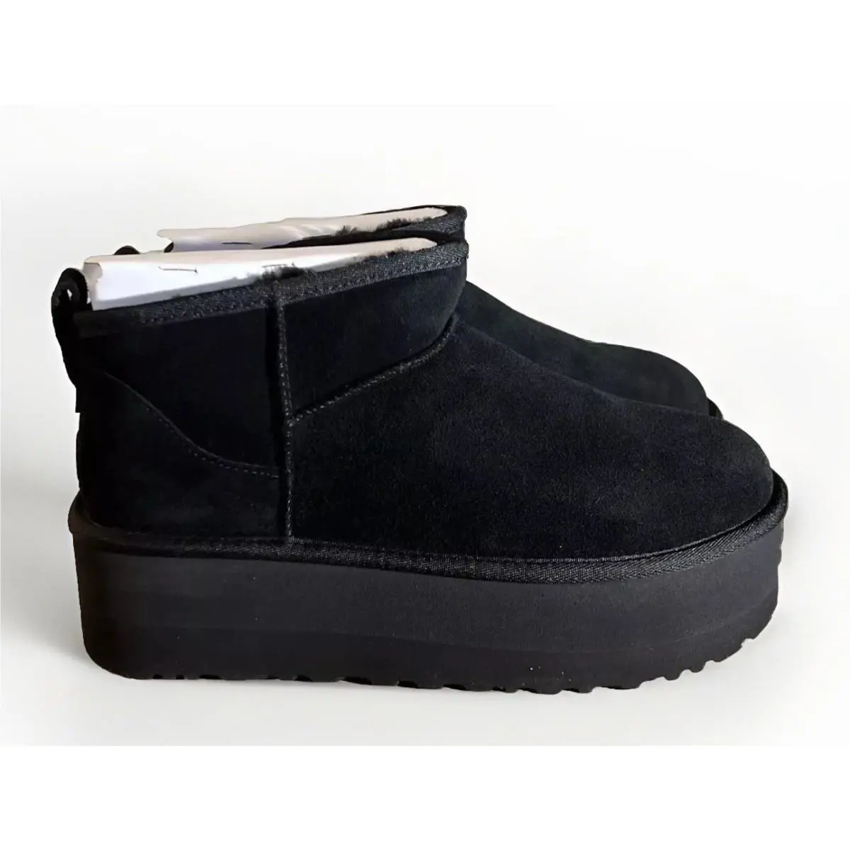 UGG shoes - UGG Classic Ultra Mini Platform 1135092 - Black 2