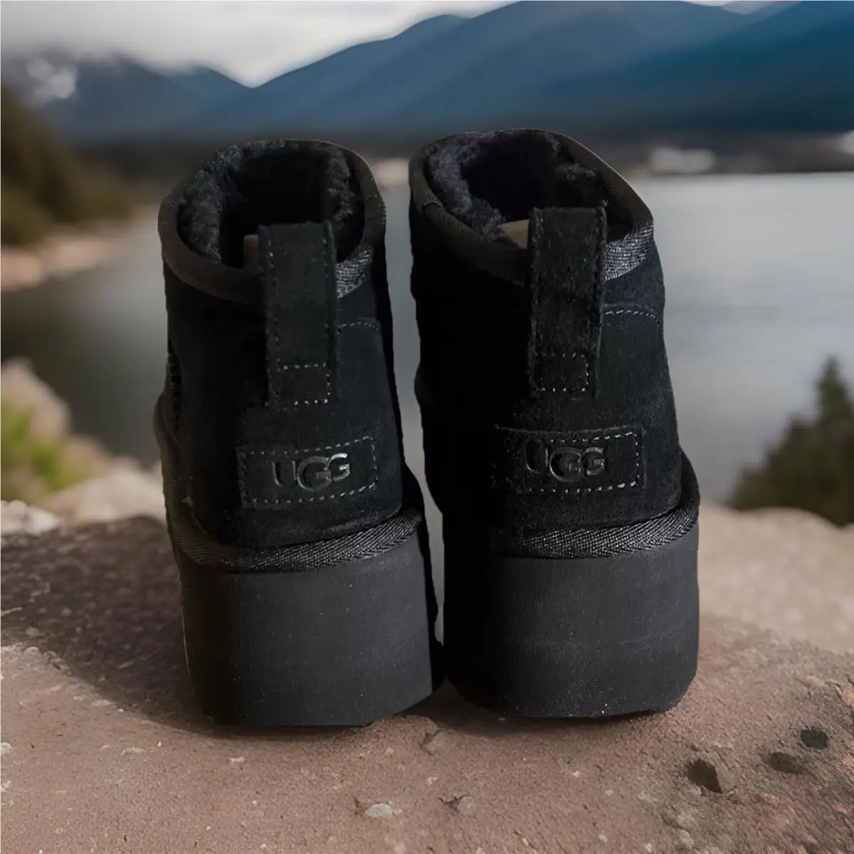 UGG shoes - UGG Classic Ultra Mini Platform 1135092 - Black 1