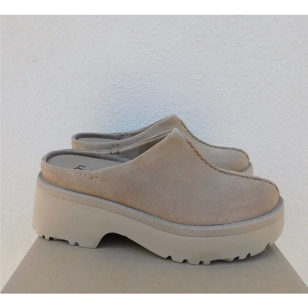 UGG shoes - UGG New Heights Clog - New Heights Clog - Sand (UPC: 197634017952) 2