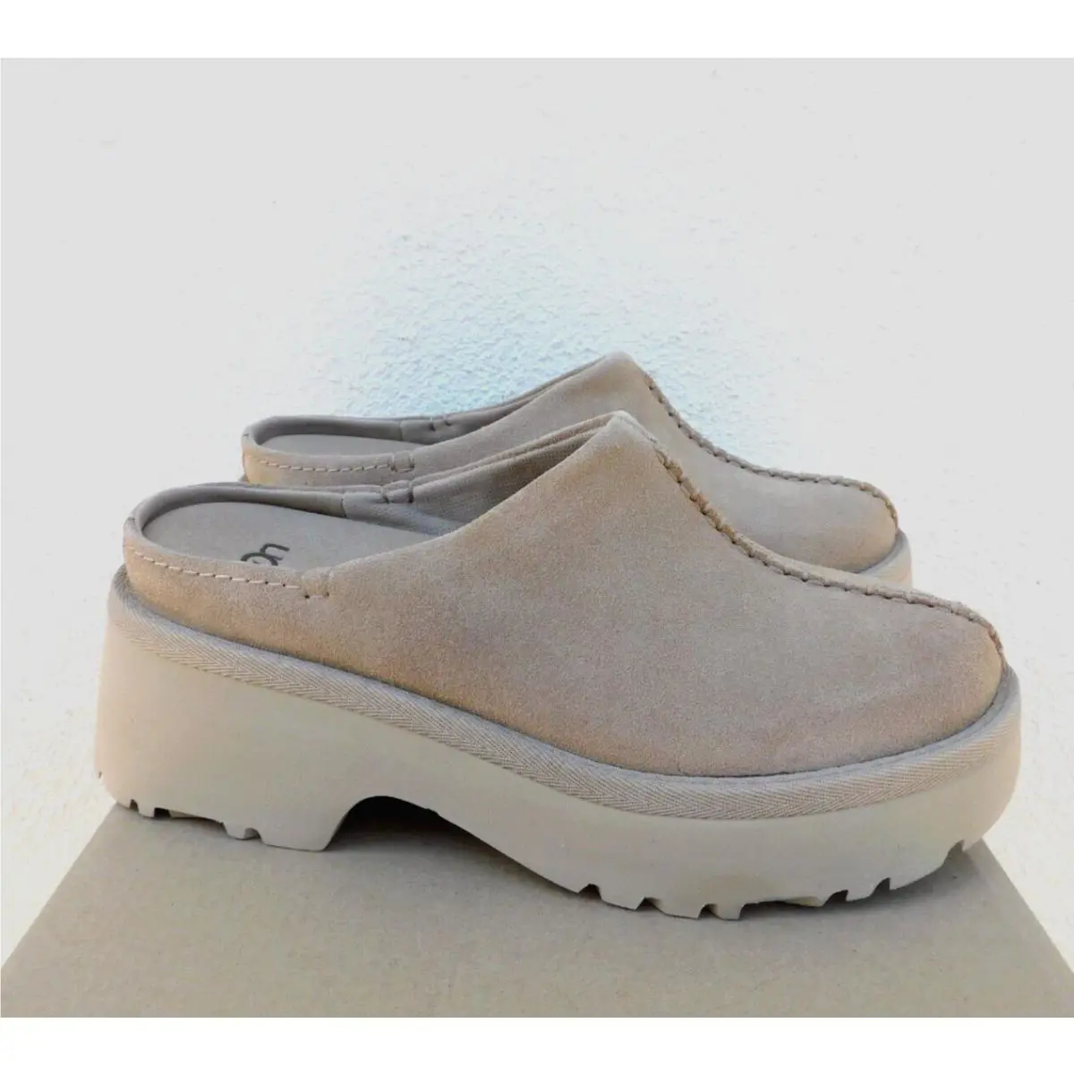 UGG shoes - UGG New Heights Clog - New Heights Clog - Sand (UPC: 197634017969) 1