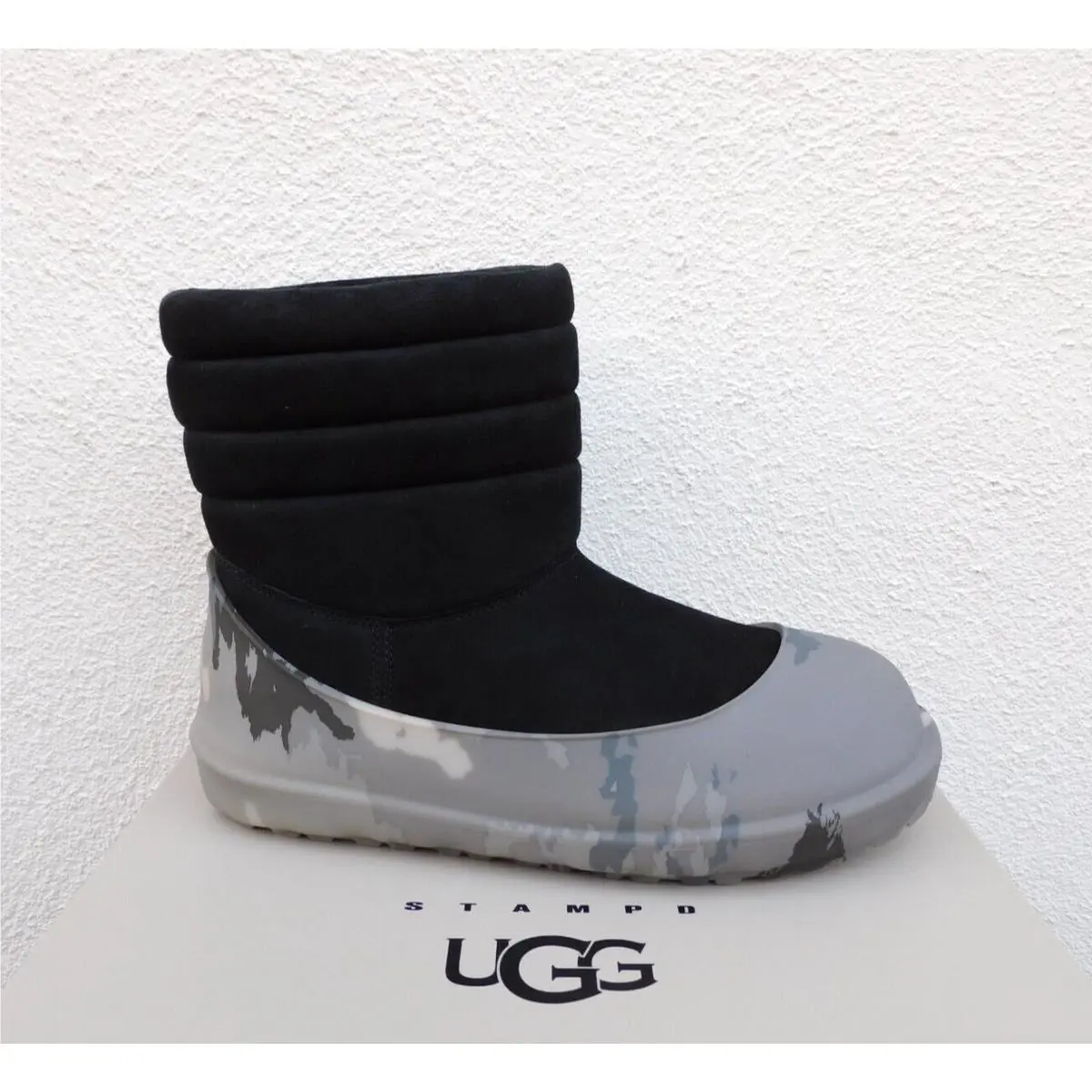 UGG shoes - UGG x Stampd Classic Pull-on Boot - Black (UPC: 197634200682) 1