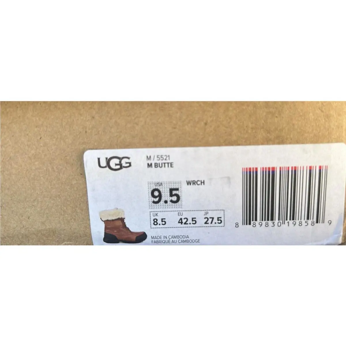 UGG shoes - UGG Butte - Butte - Brown (UPC: 889830198589) 5