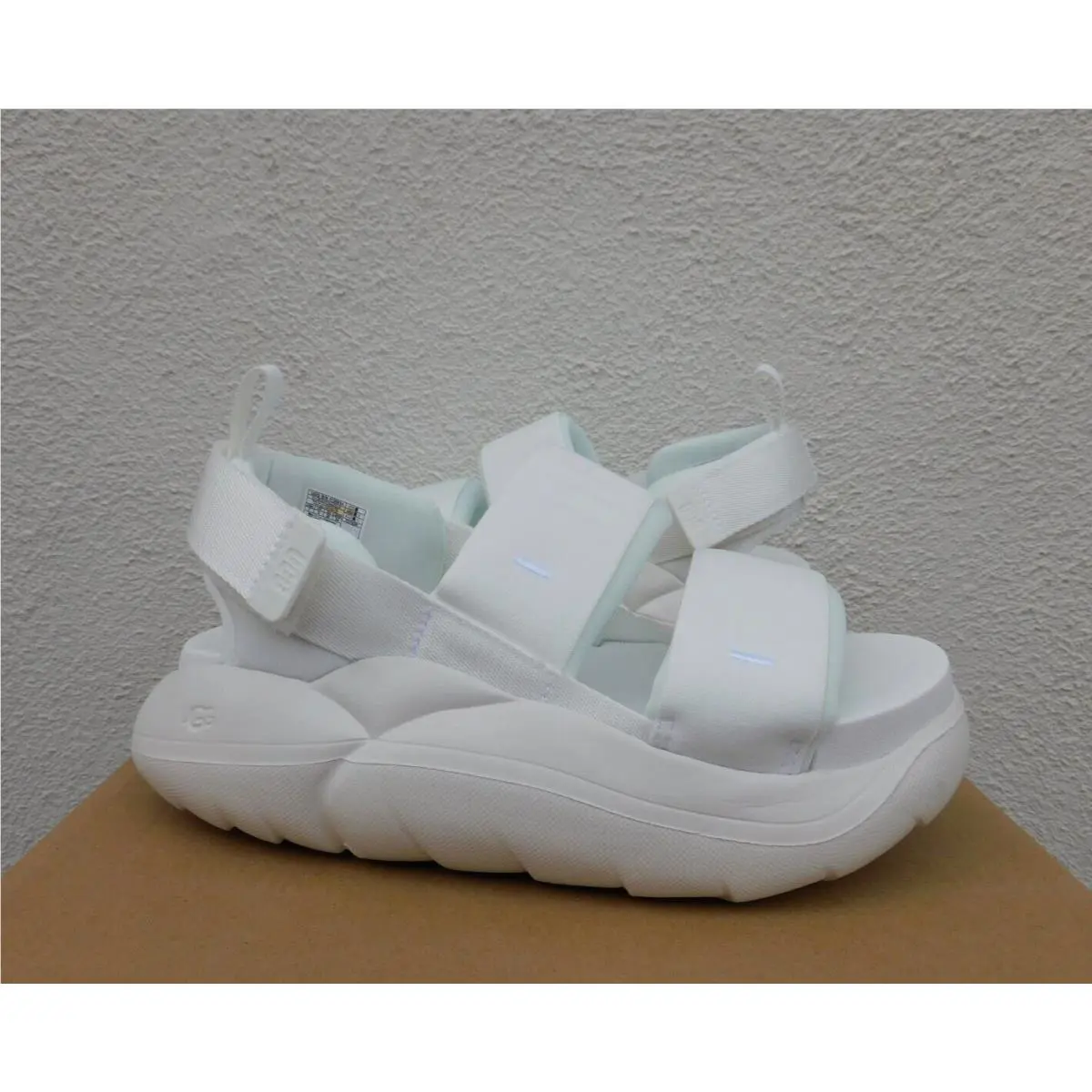 UGG shoes - UGG La Cloud Sport Sandal - White (UPC: 196565237880) 1