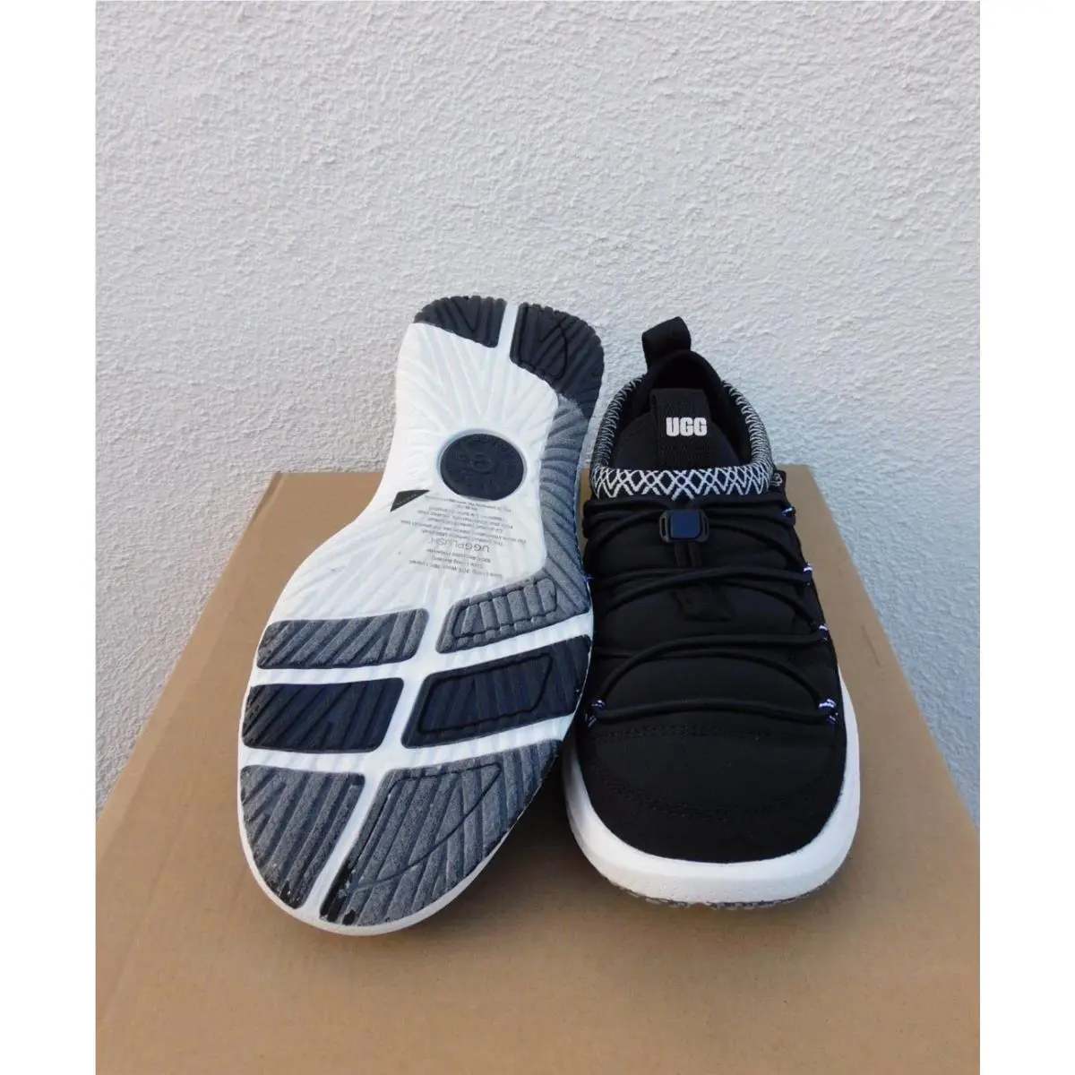 UGG shoes - UGG CA78 Tasman - Tasman - Black/ White (UPC: 196565379764) 2