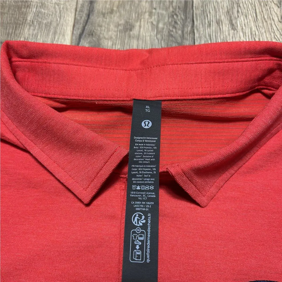 Lululemon clothing - Red 5
