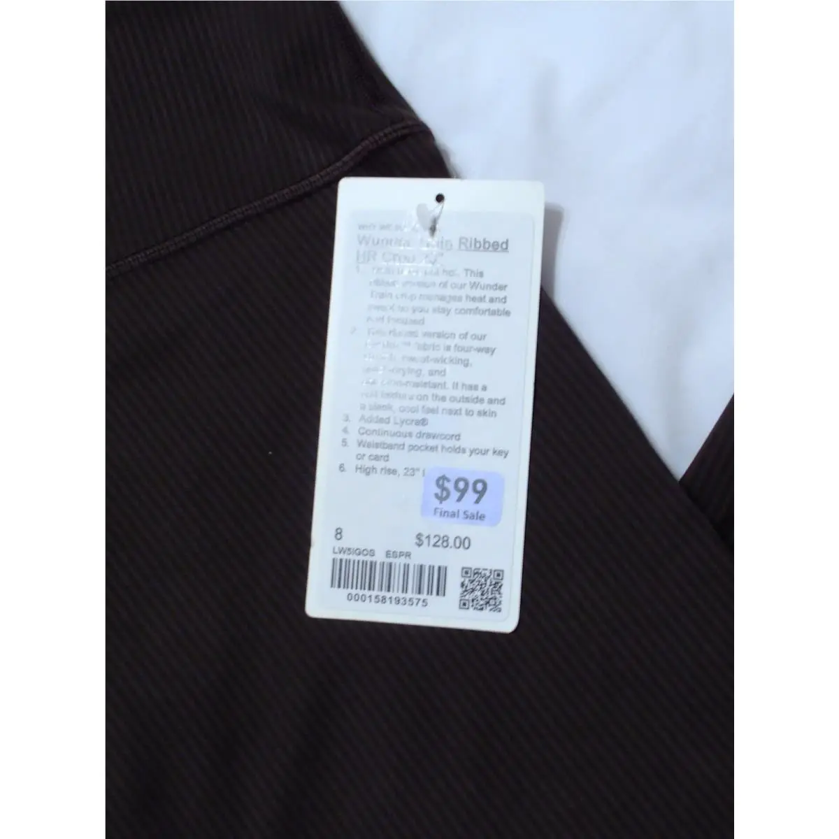 Lululemon clothing - Brown 2