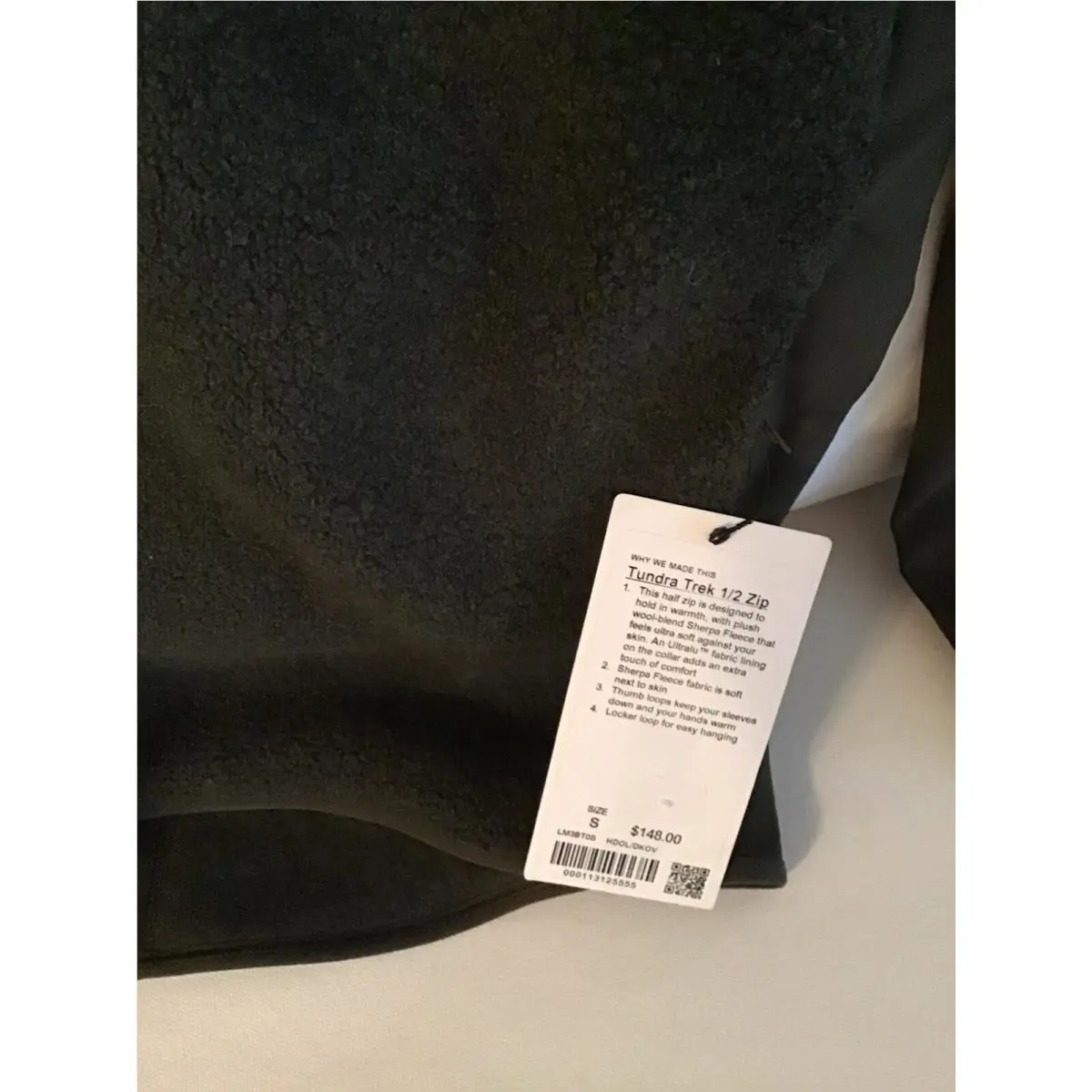 Lululemon clothing - LULULEMON TUNDRA TREK 1/2 - TUNDRA TREK - DARK GREEN 7