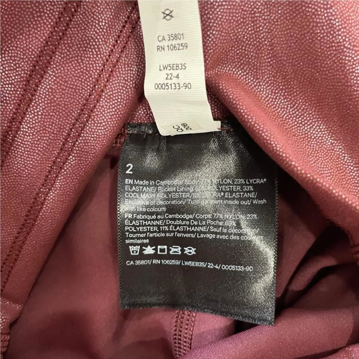 Lululemon clothing - Red 15