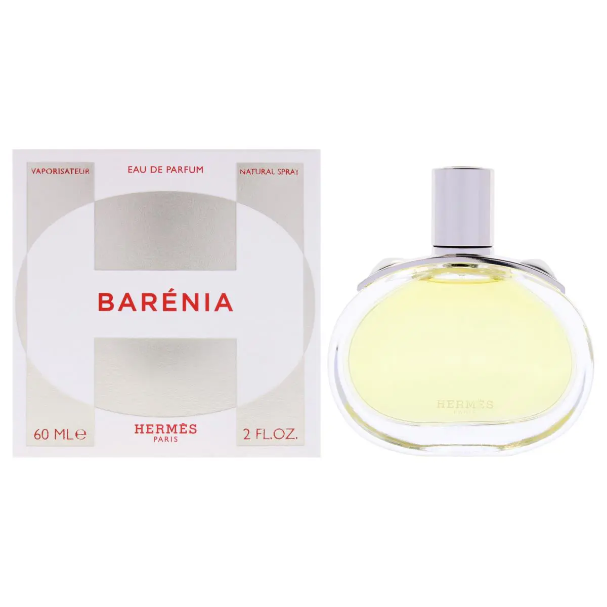 2 Pack Barenia by Hermes For Women - 2 oz Edp Spray Refillable