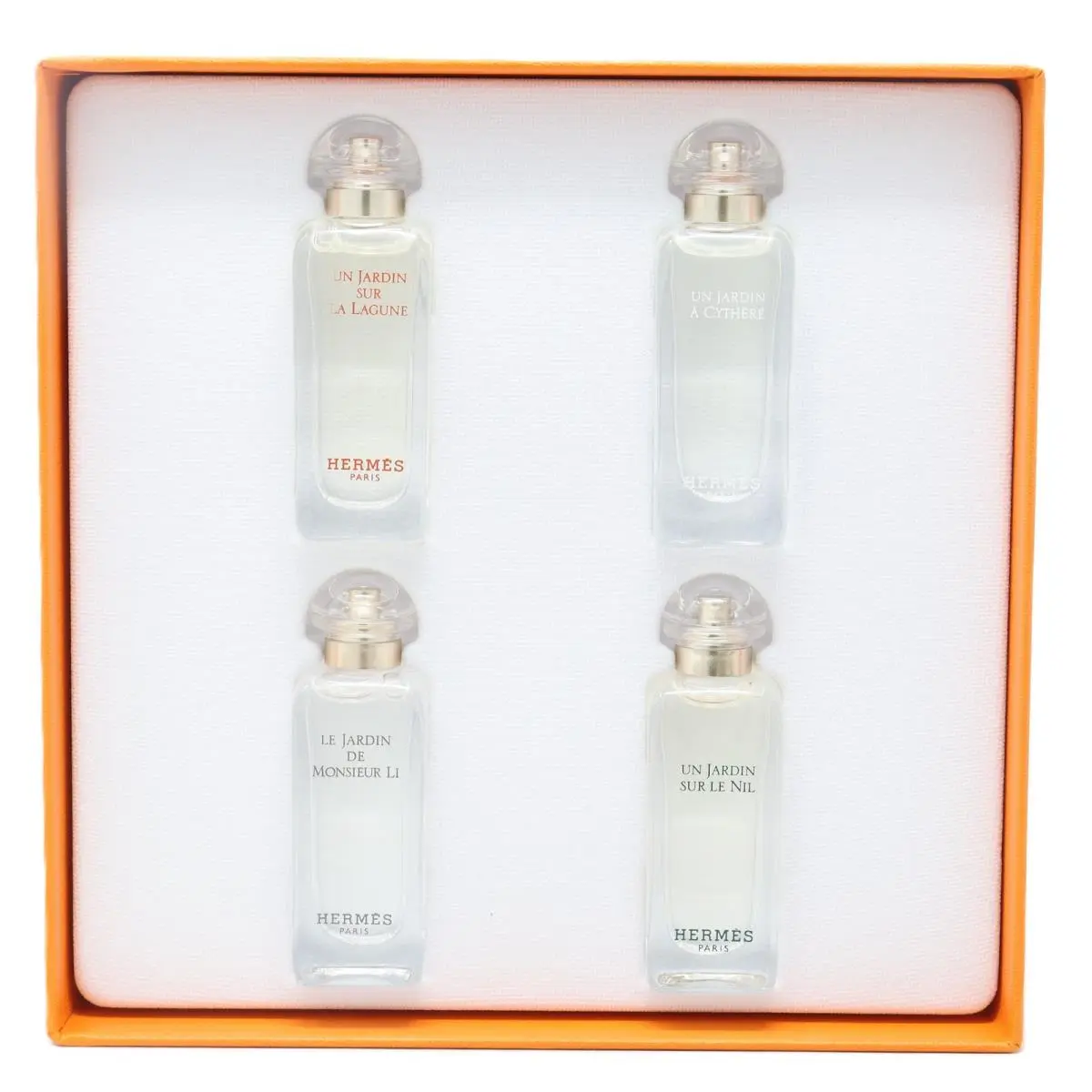 Hermes Jardins Discovery 4pc Gift Set For Unisex 7.5ml Edt x4
