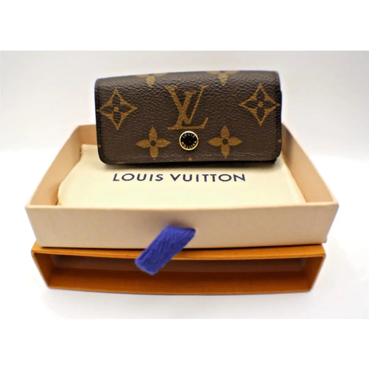 Louis Vuitton Key Case Monogram Multicre 4 M69517 Louis Vuitton Brown