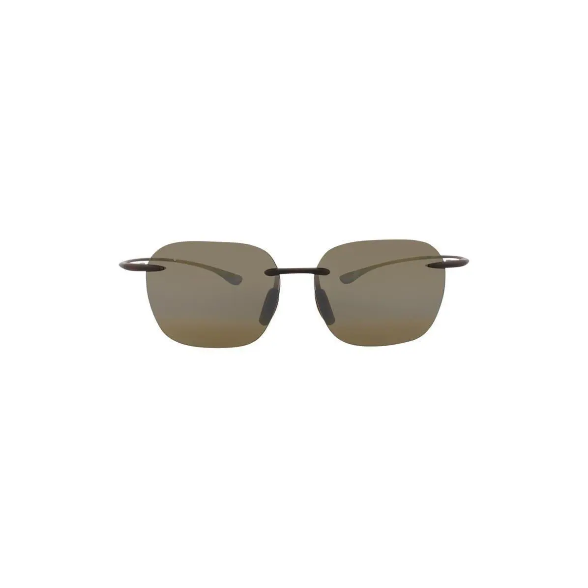 Maui Jim Women Core 50mm Polarized Square Sunglasses Rootbeer Root