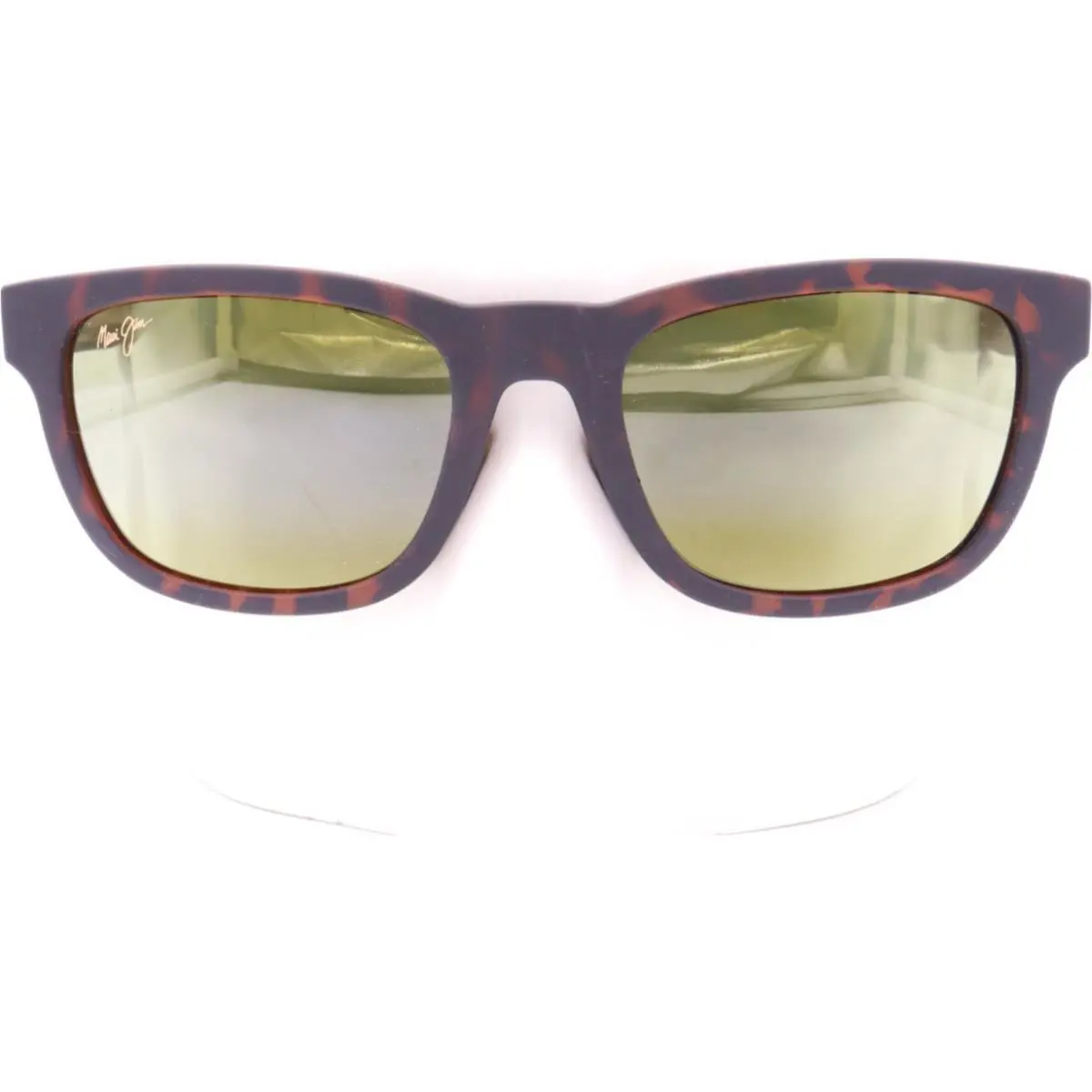 Maui Jim Kapii Dark Matte Havana Green Sunglasses HT617-10A / MJ0617S-003 54