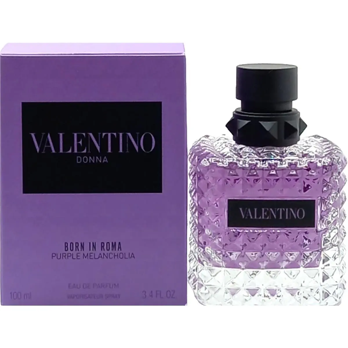 Valentino Donna Born IN Roma Purple Melancholia Edp Spray Women 3.4 Oz / 100 ml