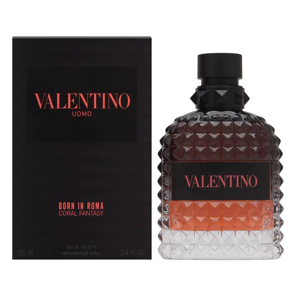 Valentino Uomo Born in Roma Coral Fantasy For Men 3.4 oz Eau de Toilette Spray
