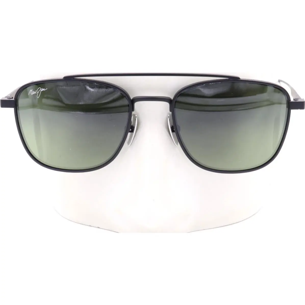 Maui Jim Kahana Aviator Matte Black Sunglasses HTS640-02 / MJ0640S-003
