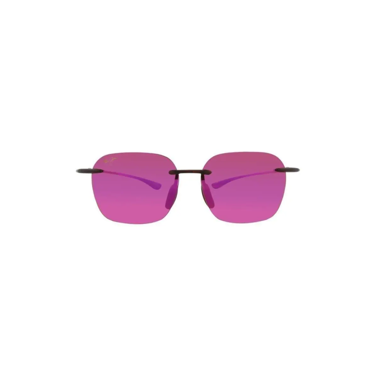 Maui Jim Women 50mm Polarized Rimless Square Sunglasses Tortoise T