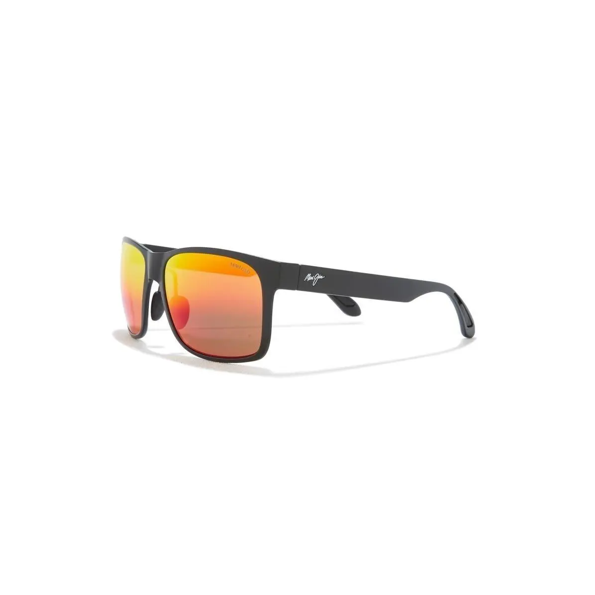 Maui Jim Men 59mm Core Square Polarized Sunglasses Black Black Lav