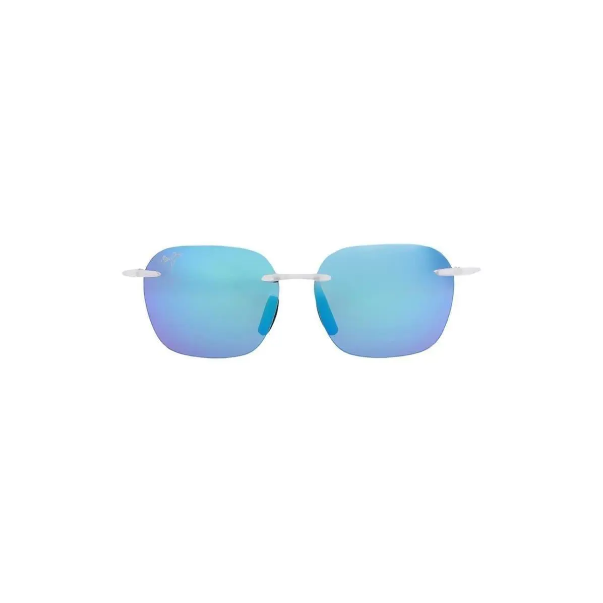 Maui Jim Women Core 50mm Polarized Square Sunglasses White White B