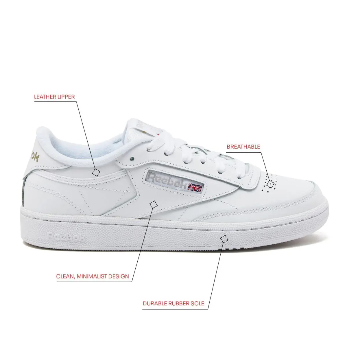 Reebok shoes - Awm26 - Awm26 - White/Light Grey (UPC: 190308283707) 1