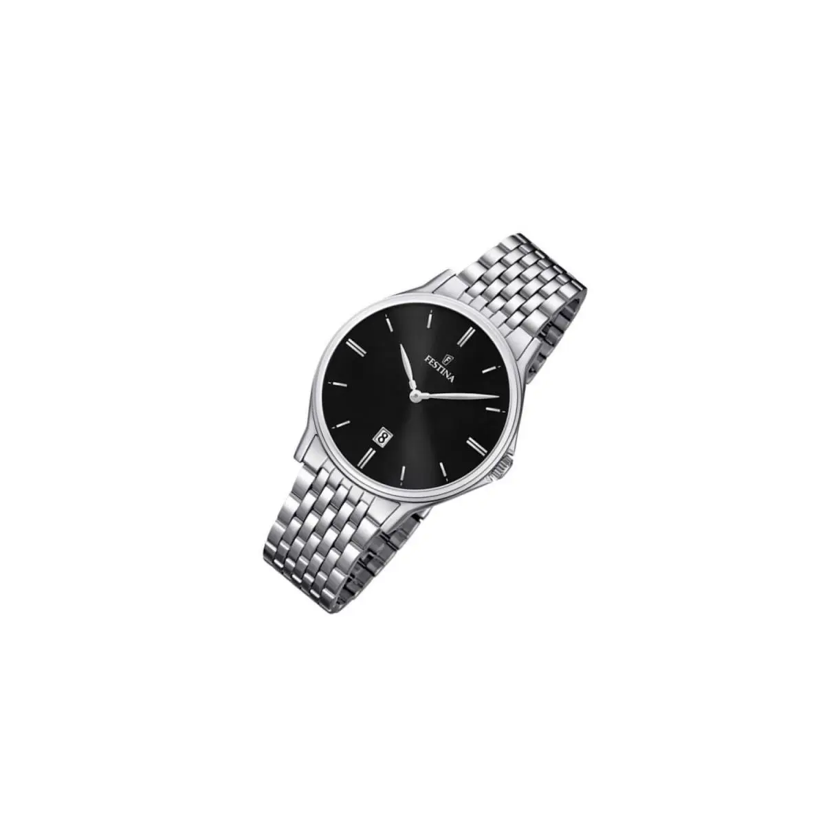 Watch Festina F16744/4 Classic Metal Man 39 Stainless Steel