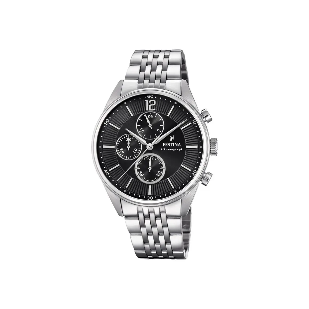 Watch Festina F20285/4 Timeless Chrono Man 41.5 Stainless Steel