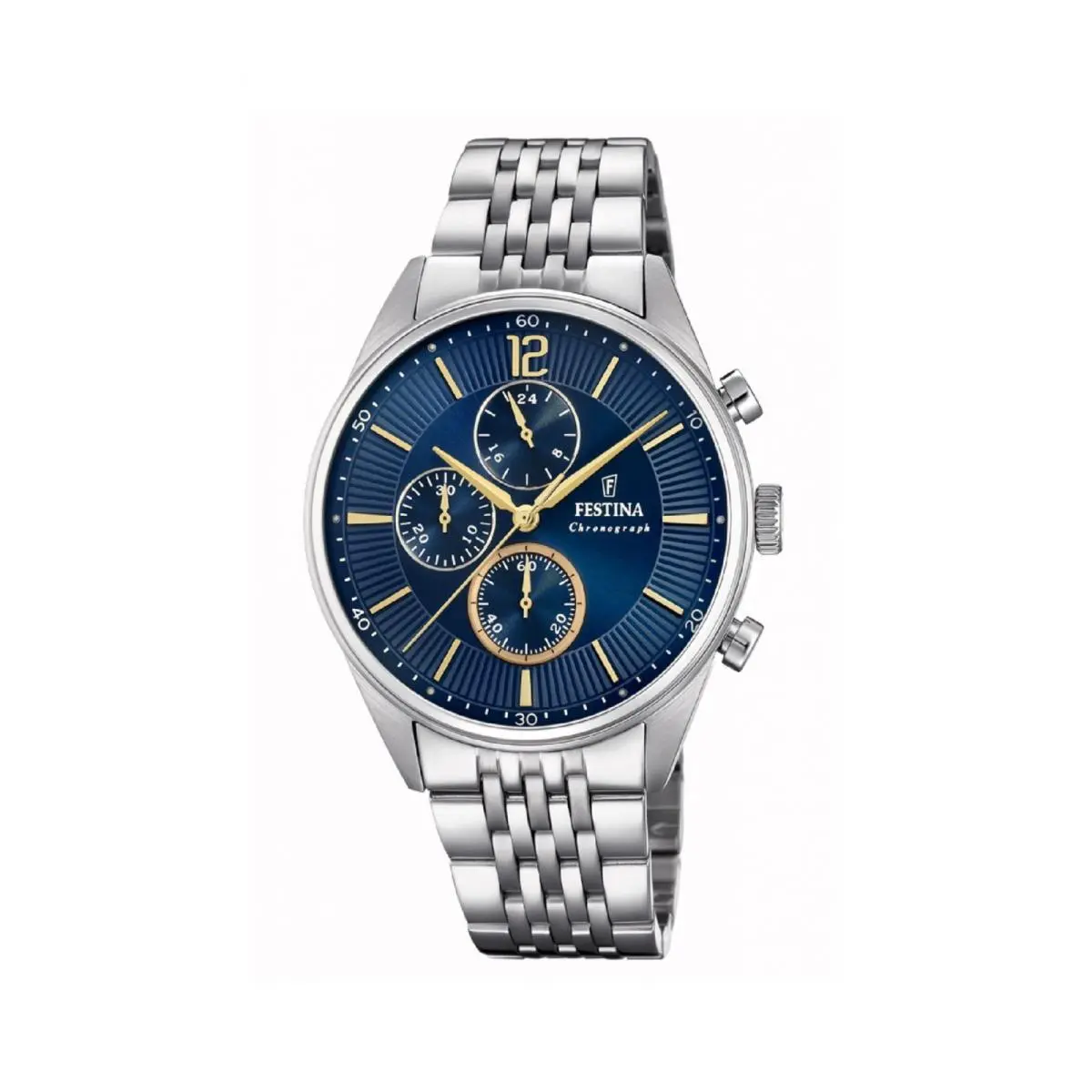 Watch Festina F20285/3 Timeless Chrono Man 41.5 Stainless Steel
