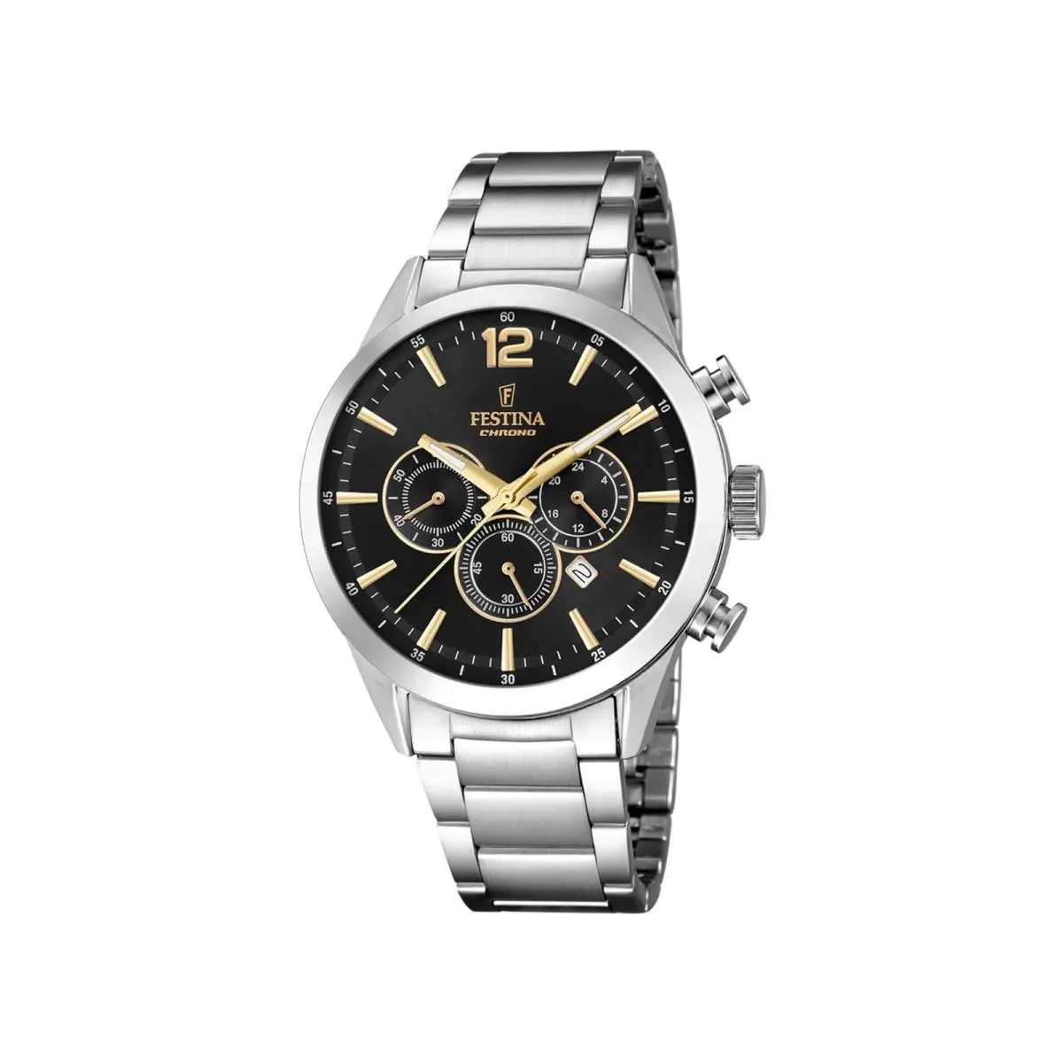 Watch Festina F20343/4 Timeless Chrono Man 43.5 Stainless Steel