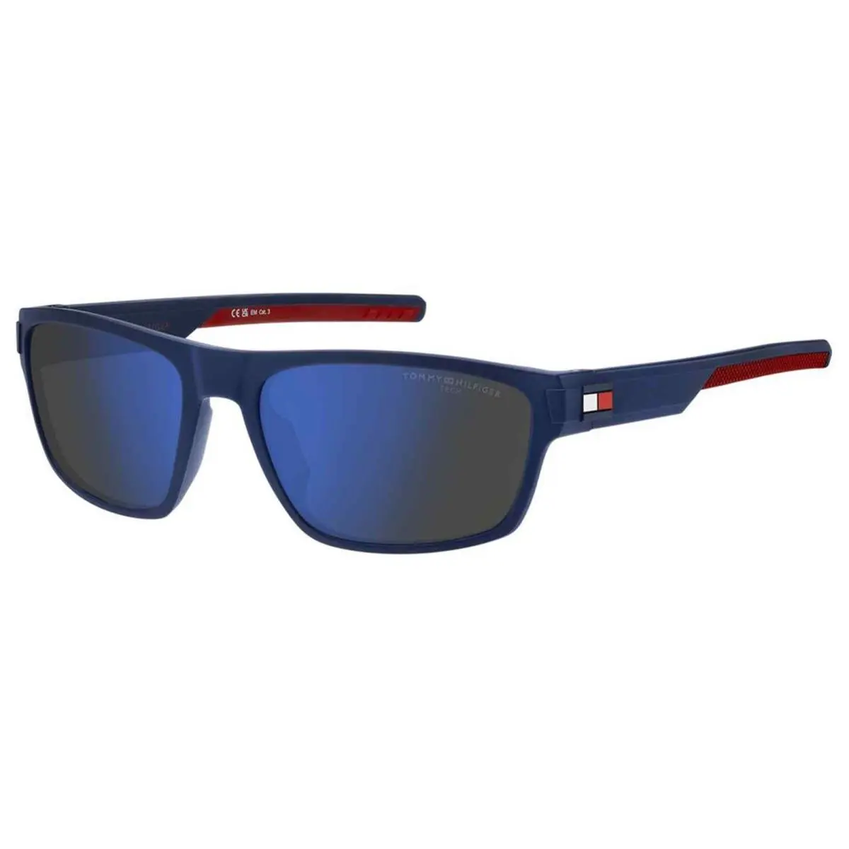 Tommy Hilfiger Sport Wrap Sunglasses w/ Mirror Lens - TH1978S