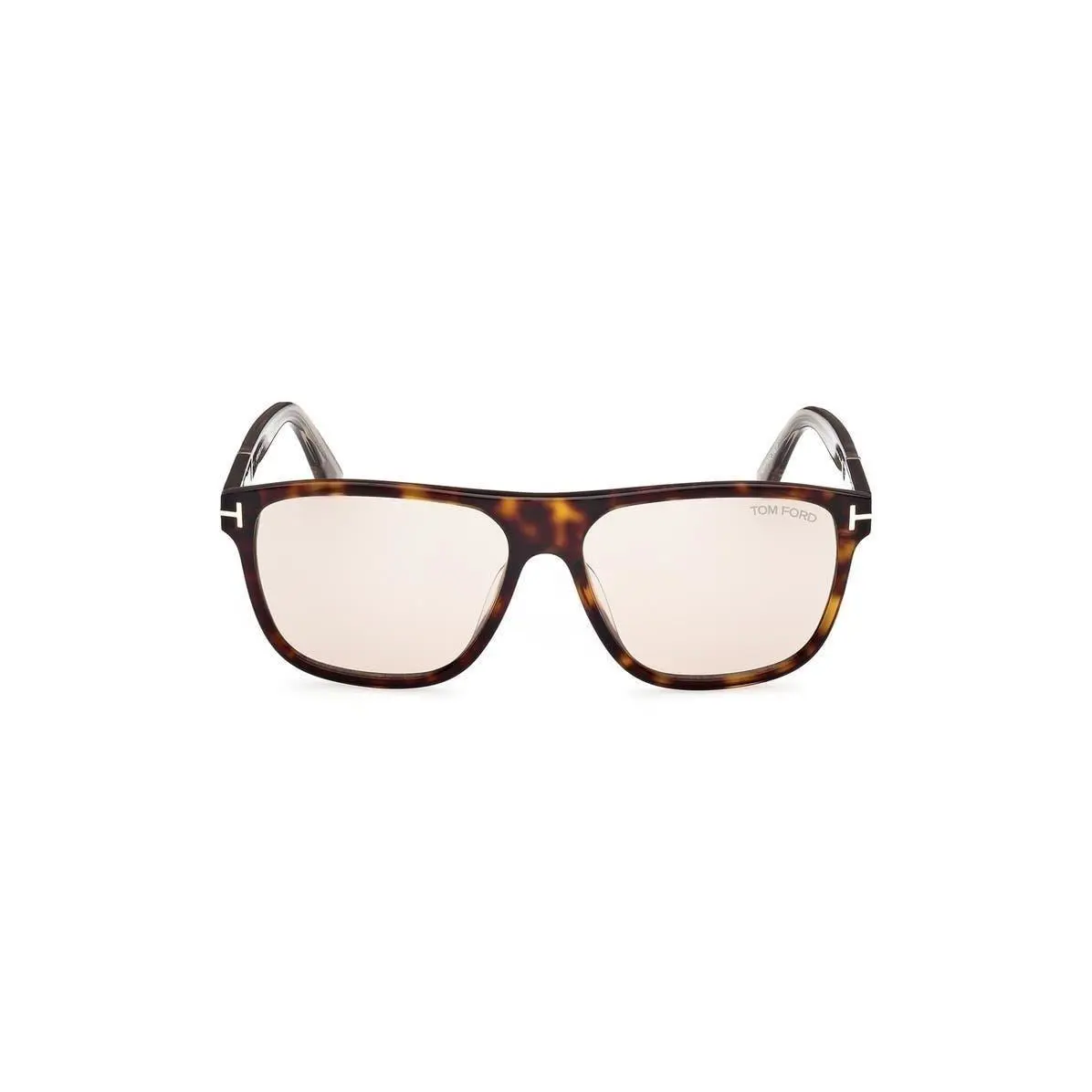 Tom Ford Men Frances 58mm Square Sunglasses Havana / Eco / Oyster