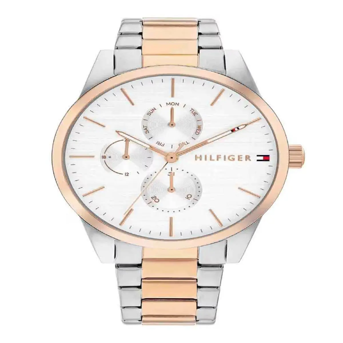 Watch Tommy Hilfiger 1782768 Camille Women 38mm Stainless Steel - Dial: Silver, Band: Multicolored